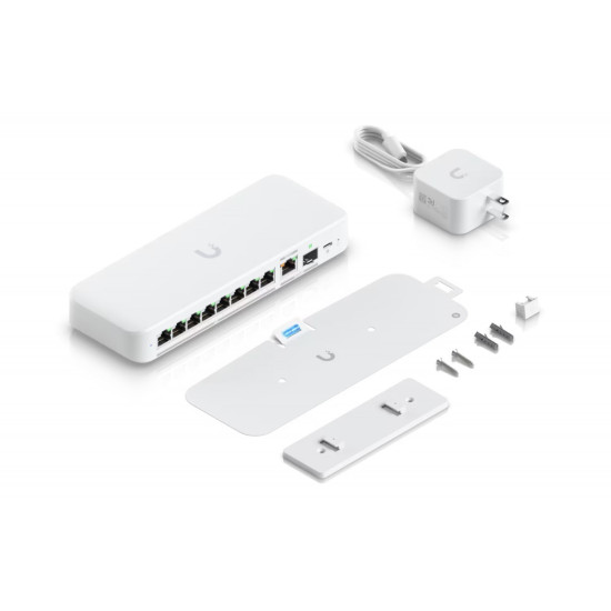Przełącznik zarządzalny UniFi Switch Flex USW-Flex-2.5G-8 