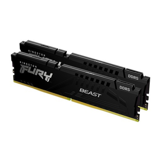 Pamięć DDR5 Fury Beast 128GB(2*64GB)/5600 CL36 czarna