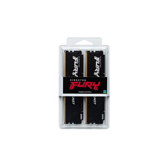 Pamięć DDR5 Fury Beast 128GB(2*64GB)/5600 CL36 czarna