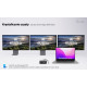 Stacja dokująca USB-C DP Dual HDMI Power Delivery 100W 