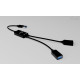 HUB USB-A Cable 2 port (2x USB-A) 