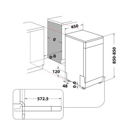 Zmywarka WSFO3O34PFX 