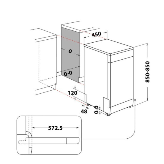 Zmywarka WSFO3O34PFX 