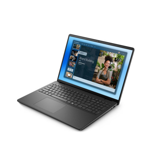 Laptop Dell 16 DC16250 W11P C5 120U/16GB/512GB/16.0 FHD+/Int/FgrPr/WLAN + BT/Backlit Kb/3 Cell/3YPS Carbon Black