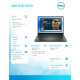 Laptop Dell 16 DC16250 W11P C5 120U/16GB/512GB/16.0 FHD+/Int/FgrPr/WLAN + BT/Backlit Kb/3 Cell/3YPS Carbon Black