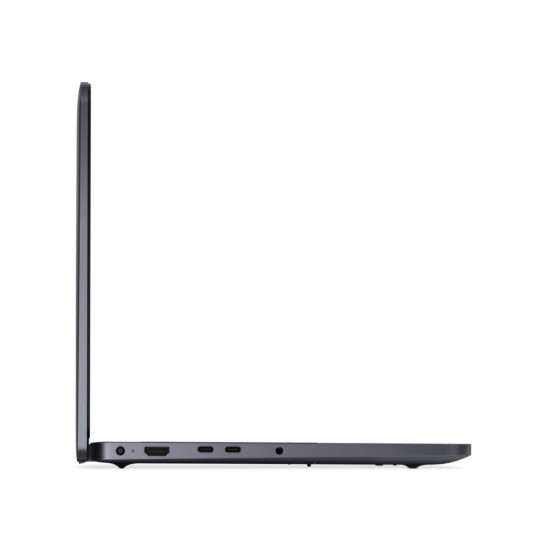 Laptop Dell Pro 14 PC14250 W11P C5 120U/16GB/512GB CL25/14.0 FHD+/INT/FgrPr/FHD/IRCam/Mic/WLAN+BT/BcklKb/3C/3YPS Magnetite color, textured finish