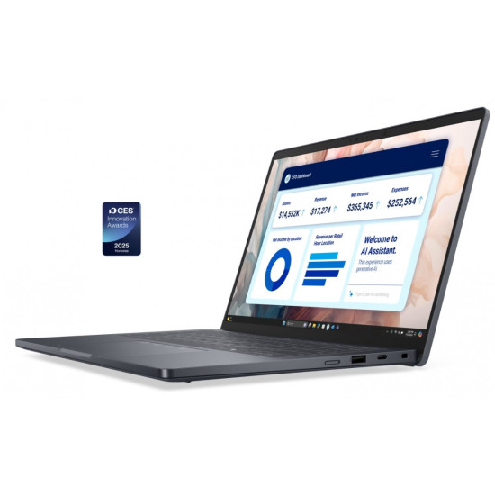 Laptop Dell Pro 14 Premium PA14250 W11P U5-236V/16GB/512GB CL35/14.0 FHD+ 300nit/Arc/FgrPr/Cams&Mic/5G WWAN+BT/BcklKb/3C/vPro/3YPS Magnesium