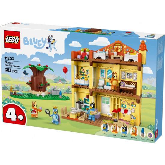 Klocki Bluey 11203 Dom rodzinny Blue 