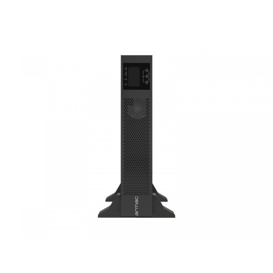 Zasilacz awaryjny UPS On-Line rack 1000VA 8xIEC C13 USB-B LCD metalowa obudowa DUST-FREE 
