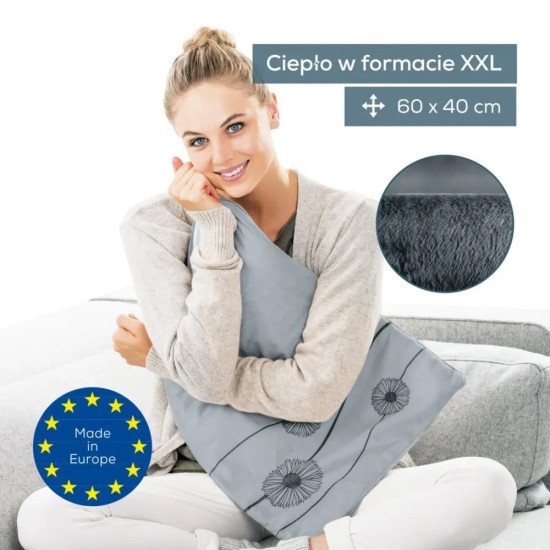 Poduszka elektryczna HK125 XXL Cosy Grey