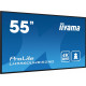Monitor wielkoformatowy 55 cali LH5560UHS-B1AG matowy 24h/7 500(cd/m2) VA 3840 x 2160 UHD(4K) Android.11 Wifi CMS(iiSignage2), Uchwyt ścienny