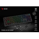 Klawiatura mechaniczna STYX Outemu Red, Hot Swap, RGB