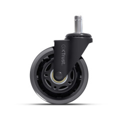 Zestaw kółek żelowych do fotela 