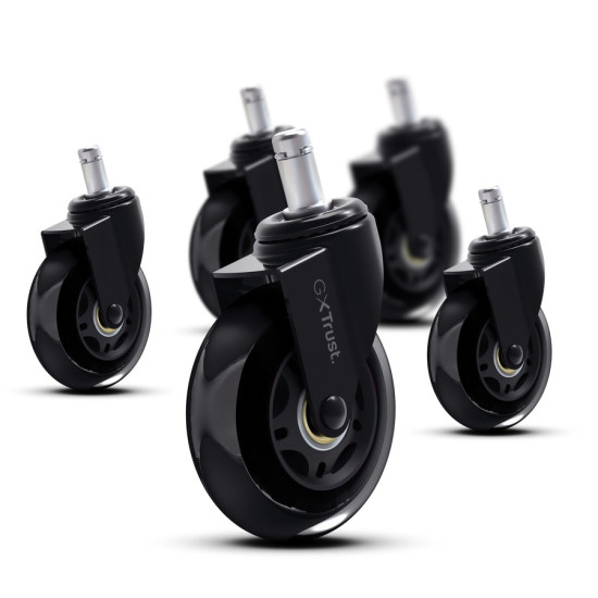 Zestaw kółek żelowych do fotela 