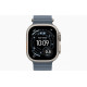 Watch Ultra 3 GPS + Cellular Koperta 49 mm z tytanu w kolorze naturalnym Pasek Ocean w kolorze marynarskiego granatu