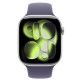 Watch Series 11 GPS+Cellular koperta 42 mm z aluminium w kolorze srebrnym, pasek sportowy w kolorze mlecznego fioletu - rozmiar M/L