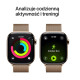 Watch Series 11 GPS + Cellular, koperta 42 mm z tytanu w kolorze złotym, bransoleta mediolańska w kolorze złotym