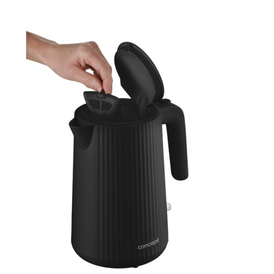 Czajnik plastikowy 1,7L RK2391 czarny 