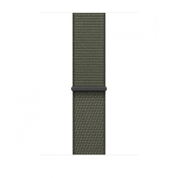 Opaska sportowa w kolorze zieleni lasu do koperty 46 mm