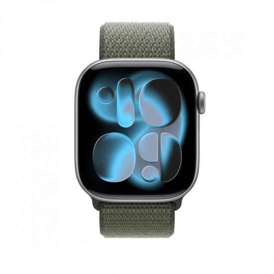 Opaska sportowa w kolorze zieleni lasu do koperty 46 mm