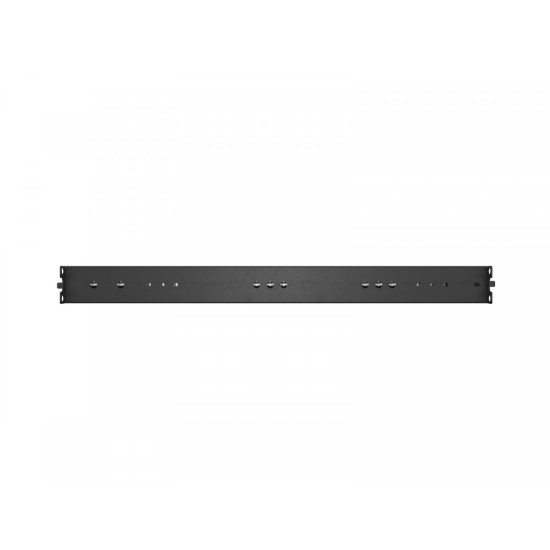 Półka wysuwana do szaf rack 19 cali 500mm czarna 
