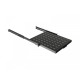 Półka wysuwana do szaf rack 19 cali 500mm czarna 