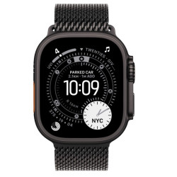 Watch Ultra 3 GPS + Cellular, koperta 49 mm z tytanu w kolorze czarnym, bransoleta mediolańska z tytanu w kolorze czarnym - rozmiar S