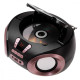 Radio Boombox CD MP3 AD1181 czarno-miedziany