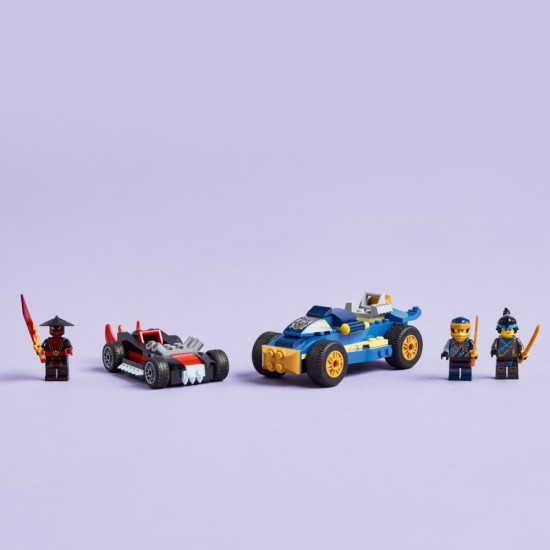 Klocki Ninjago 71840 Pojedynek wyścigowy Rogue kontra Drix 