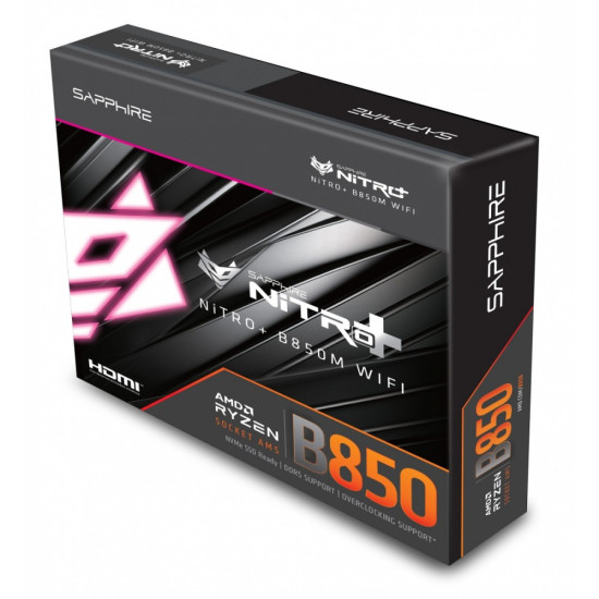 Płyta głóna NITRO+ B850M WIFI AM5 4DDR5 mATX 