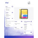 iPad WiFi 11 cali 256GB Żółty