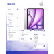 iPad Air 13 cali WiFi + Cellular 128GB Fioletowy