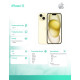 iPhone 15 256GB - Żółty