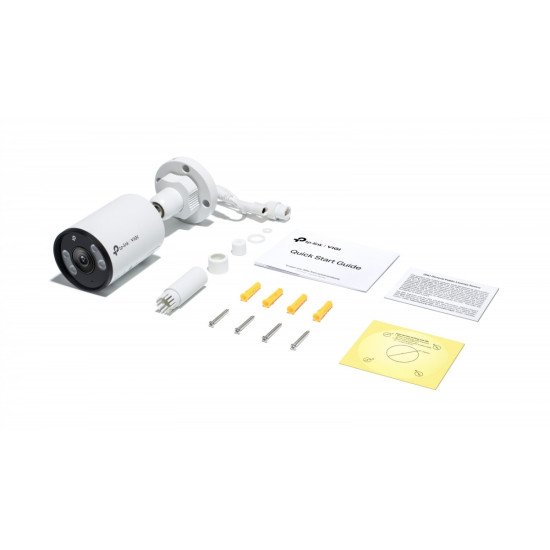 Kamera InSight S385(4mm) Zewnętrzna, w pełni kolorowa kamera sieciowa VIGI typu Bullet, 8MP 