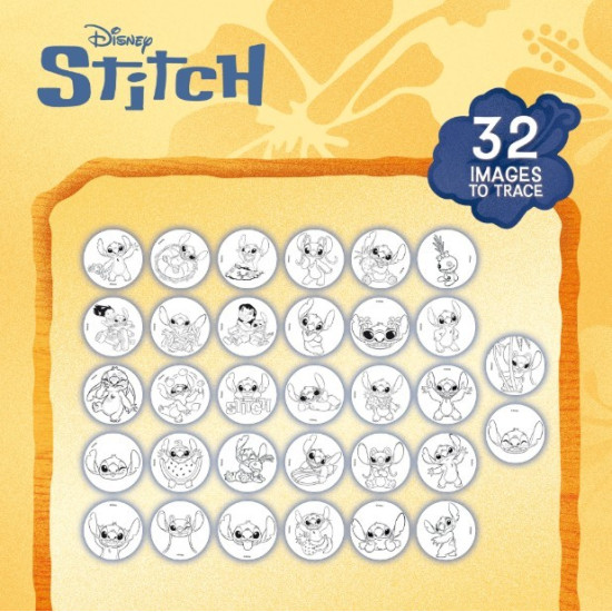 Zestaw Stitch Szkoła rysowania z projektorem 