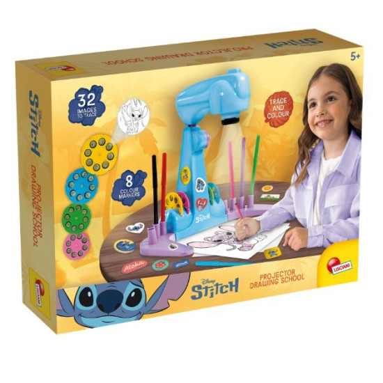 Zestaw Stitch Szkoła rysowania z projektorem 