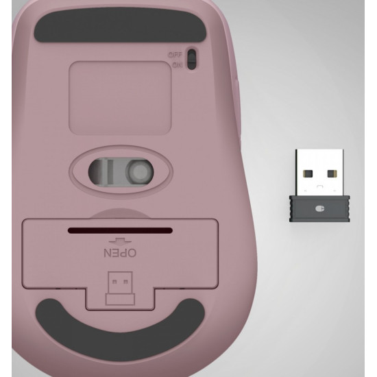 Mysz multi device WM-450 różowa 