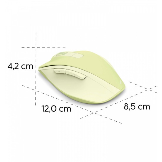 Mysz bezprzewodowa WM-500 żółta