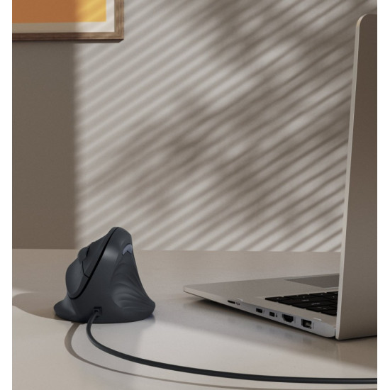 Mysz ergonomiczna przewodowa ECM-500 