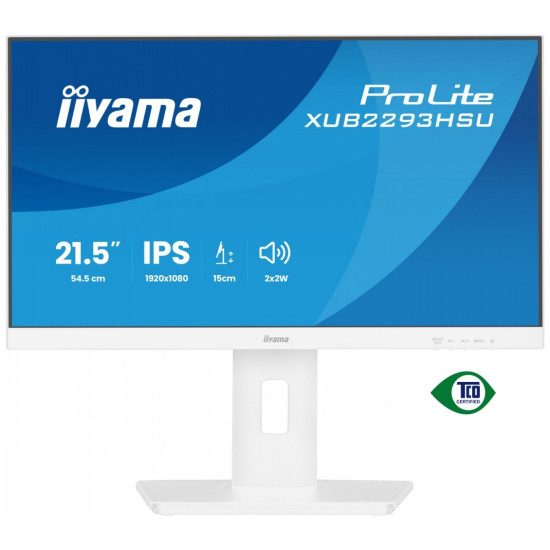 Monitor 22 cale XUB2293HSU-W7 IPS, 100Hz, Pivot, HAS(150mm), 300cd, BIAŁY 
