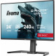 Monitor 23,8 cala GB2471HS-B1 Fast IPS,FHD,240Hz,2xHDMI,DP, 350cd, HAS(150) PIVOT, Adaptive G-SYNC - 1920 x 1080 @48-240Hz DisplayPort Only 