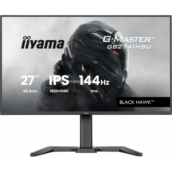 Monitor 27 cali GB2741HSU-B1 IPS,FHD,144Hz,1ms,2xUSB,350cd,HDMI,DP, HAS (150) PIVOT 