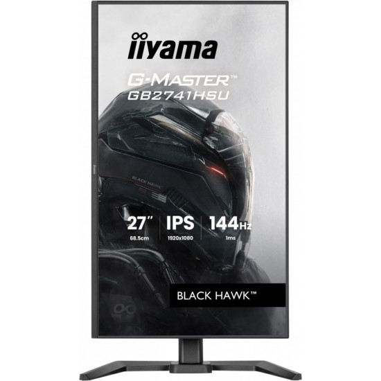 Monitor 27 cali GB2741HSU-B1 IPS,FHD,144Hz,1ms,2xUSB,350cd,HDMI,DP, HAS (150) PIVOT 