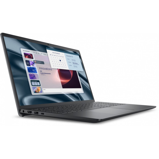 Laptop Dell Pro 15 Essential PV15255 W11P R3-7320U|8GB|512GB|AMD Radeon 610M|FgrPr|WLAN+BT|15.6 FHD|BcklKb|3C|65W|3YPS Carbon Black (Plastic) 