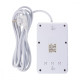 Listwa zasilająca MCE393 W 4 gniazdka, 3xUSB, 110-240V AC 50/60Hz. 2.1A max 2500W, 3m biała
