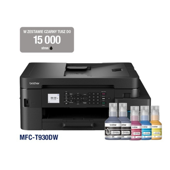 Urządzenie wielofunkcyjne MFP MFC-T930DW RTS A4/4in1/(W)LAN/ADF20/17ipm 