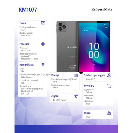 Tablet EAGLE 1077 