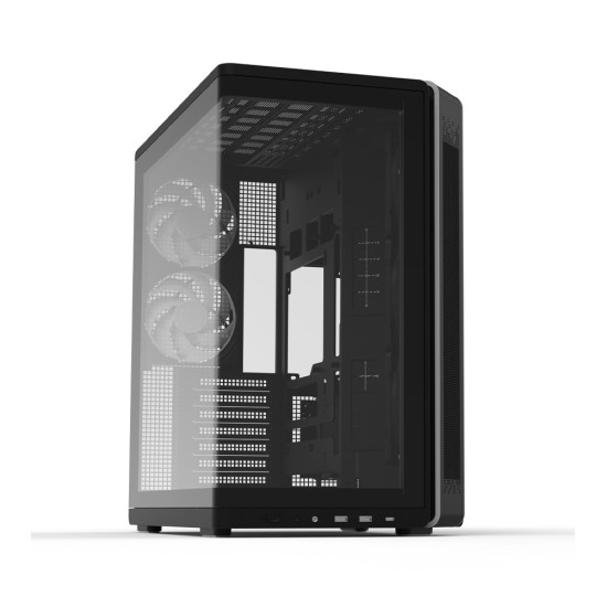 Obudowa P60 Mid-Tower 5x ARGB fans czarna