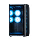 Obudowa P60 Mid-Tower 5x ARGB fans czarna