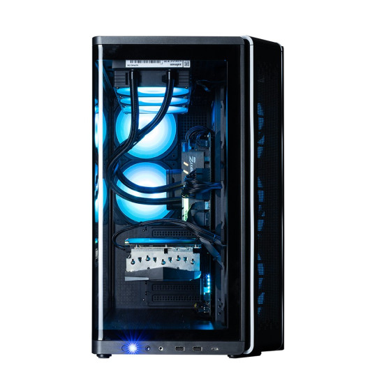 Obudowa P60 Mid-Tower 5x ARGB fans czarna
